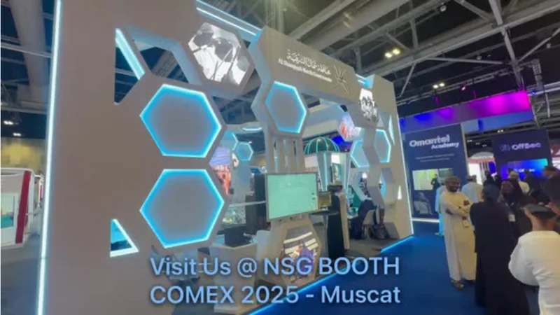 The North Sharqiyah Governorate stand at COMEX 2025 in Muscat