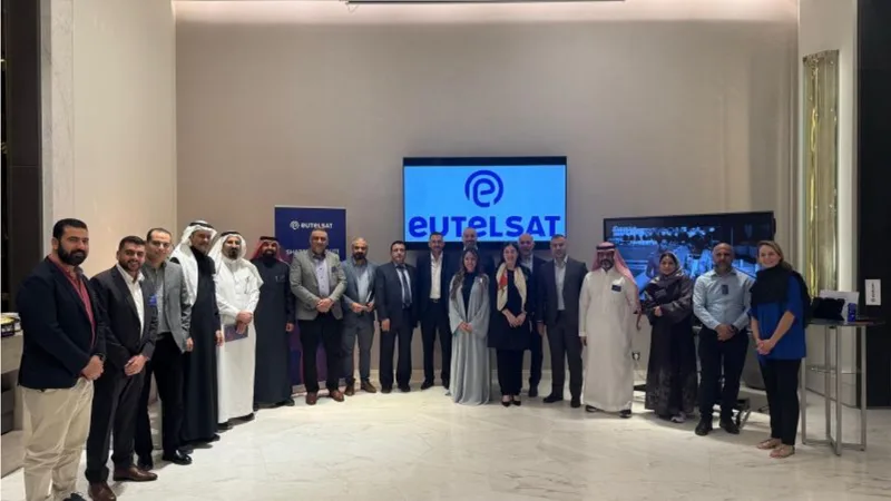 TOOT and Eutelsat guests at the Riyadh Conference