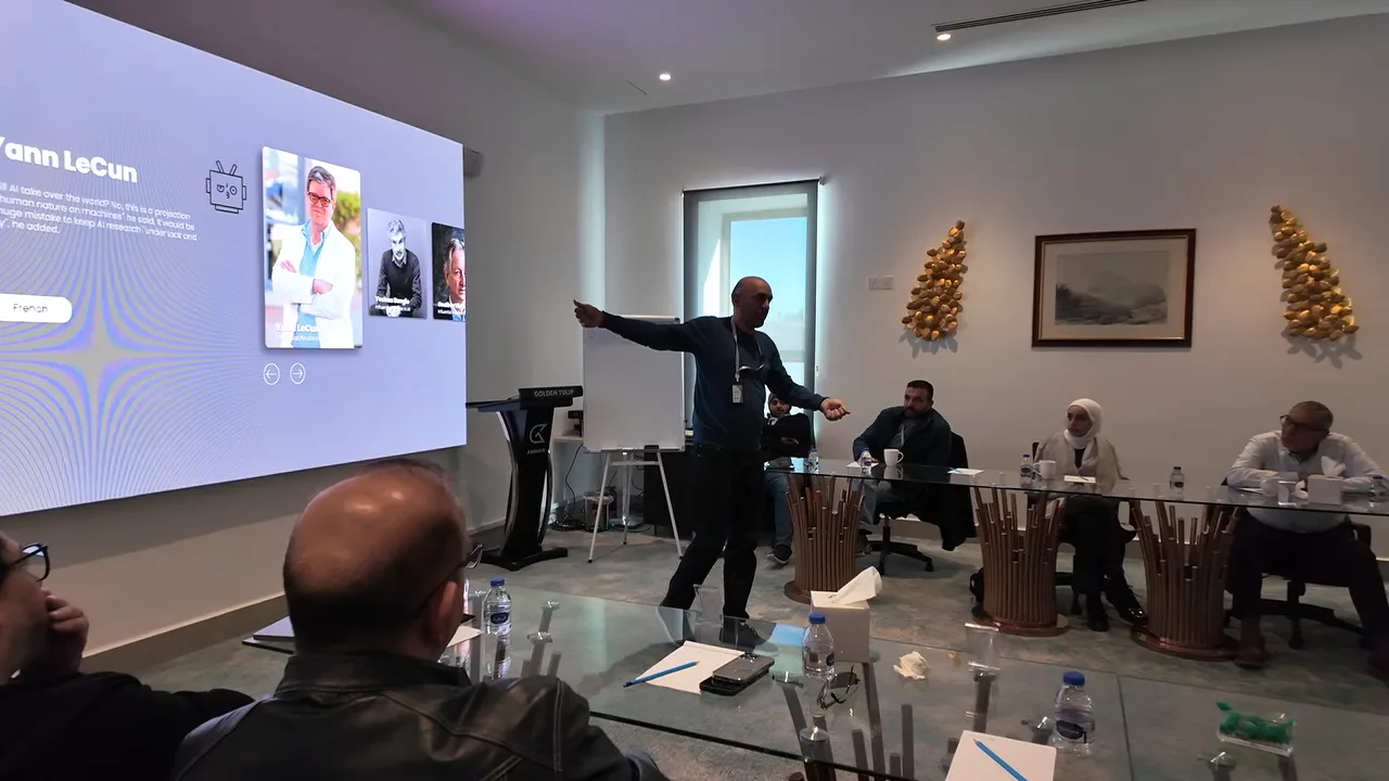 A trainer leads a Tabshora workshop